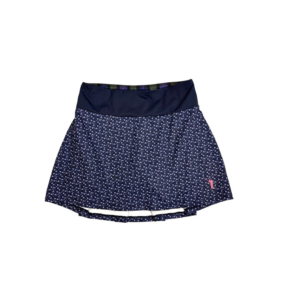 William Murray Pin High Louise Skirt Athletic Activewear Navy Skort Size XS